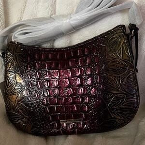 NWT Brahmin Shayna Pesto Edgewood